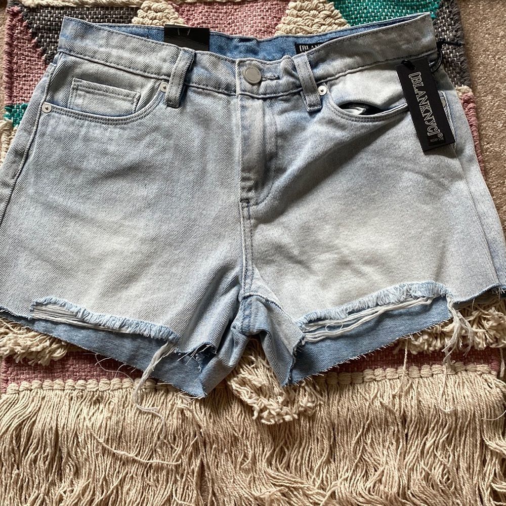 NWT. Blank NYC The Essex Classic Cut Off Jean Short